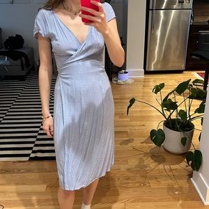 Brandy Melville midi wrap dress